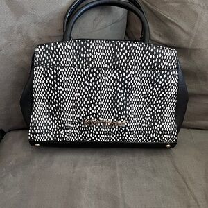 Betsey Johnson Black and White Women's Bag